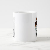 Basset Hound op fiets Grote Koffiekop (Voorkant)