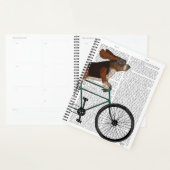 Basset Hound op fiets Planner (Display)