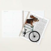 Basset Hound op fiets Planner (Display)