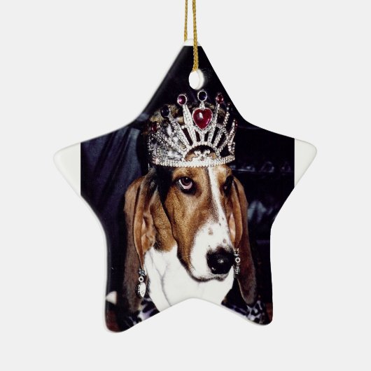 Basset Hound Ornament (Rechts)