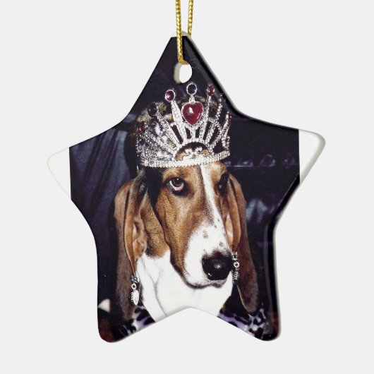 Basset Hound Ornament (Links)