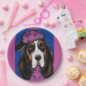 Basset Hound Papieren Bordje (Feest)