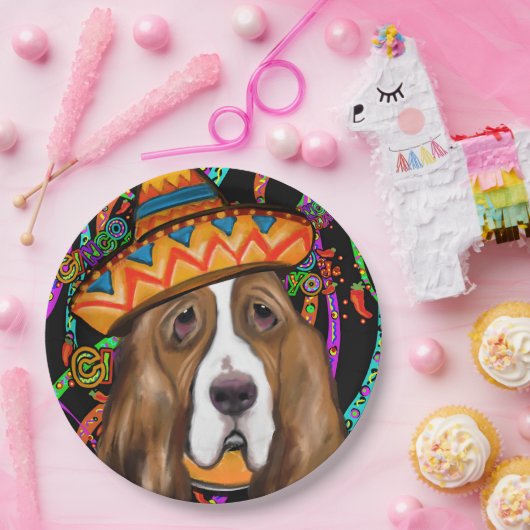 BASSET HOUND PAPIEREN BORDJE (Feest)