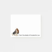 Basset Hound personaliseren Post-it® Notes (Voorkant)