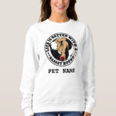 Basset Hound Personalized Life is beter Trui (Voorkant)