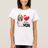 Basset Hound Personalized Ma T-Shirt (Voorkant)