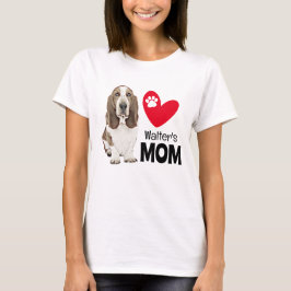 Basset Hound Personalized Ma T-Shirt
