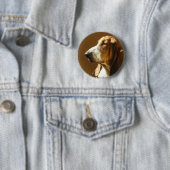 Basset Hound Photo Button (In situ)