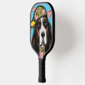 Basset Hound Pickleball Paddle (Links)