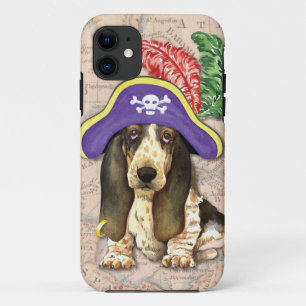 Basset Hound Pirate Case-Mate iPhone Case