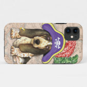 Basset Hound Pirate Case-Mate iPhone Case (Achterkant (horizontaal))