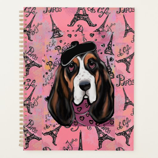 Basset Hound Planner (Voorkant)