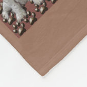 Basset Hound Plush Blanket Fleece Deken (Hoek)