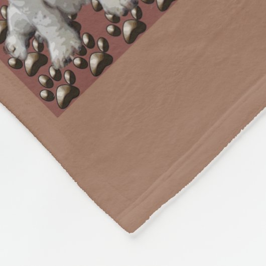 Basset Hound Plush Blanket Fleece Deken (Hoek)