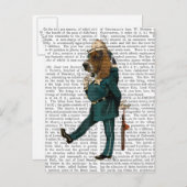 Basset Hound Policeman Briefkaart (Voorkant / Achterkant)