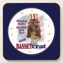 Basset Hound Politieke Humor