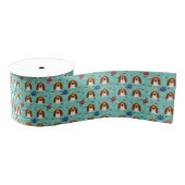 Basset Hound Portrait Grosgrain Lint (Spoel)