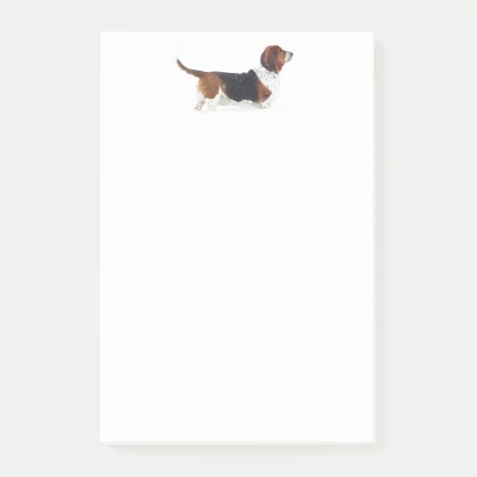 Basset Hound Post-it® notes (Voorkant)