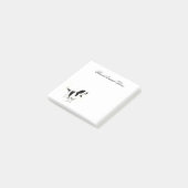 Basset hound post-it notes (Schuin)