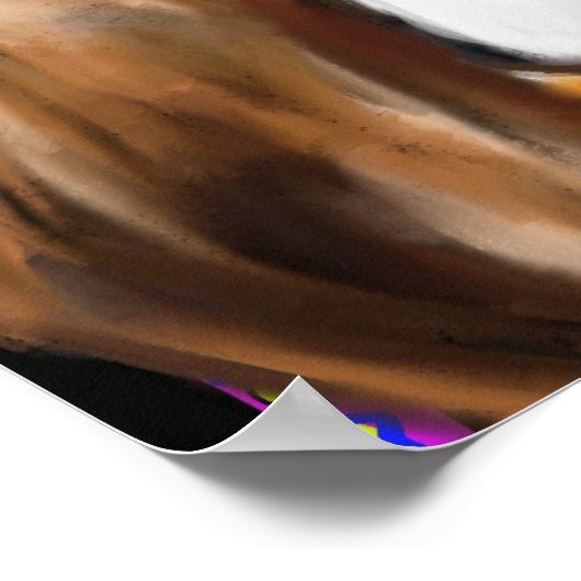 BASSET HOUND POSTER (Hoek)