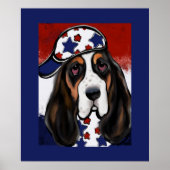 Basset Hound Poster (Voorkant)
