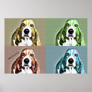 Basset Hound Poster