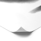 BASSET HOUND POSTER: PENCIL REALISM ART POSTER (Hoek)