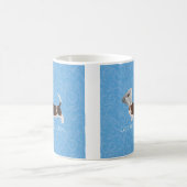 Basset Hound Profiteer snel van een goed ontwerp Koffiemok (Center)