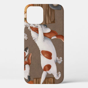 Basset Hound Pumpkin Oogstpatroon Case-Mate iPhone Case