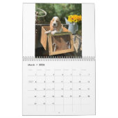 Basset hound puppies kalender (Mar 2026)
