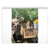 Basset hound puppies kalender (Hoes)