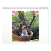 Basset hound puppy agenda kalender (Hoes)