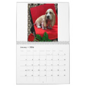 Basset hound puppy agenda kalender (Jan 2026)
