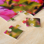 Basset Hound Puppy Blossom Dog Art Legpuzzel (Zijkant)