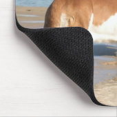 Basset Hound Puppy Dog Computer Mousepad Muismat (Hoek)