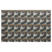 Basset hound puppy fabric stof (Fat Quarter)