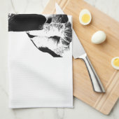 Basset Hound Puppy French Theedoek (Quarter Fold)