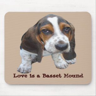 Basset Hound Puppy Mousepad Muismat