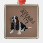 Basset Hound Puppy Ornament (Voorkant)