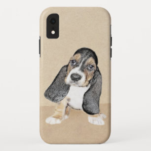 Basset Hound Puppy Painting - Oorspronkelijke hond Case-Mate iPhone Case