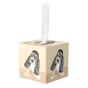 Basset Hound Puppy Painting - Oorspronkelijke hond Decoratie