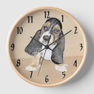 Basset Hound Puppy Schilderij - Originele Honden K