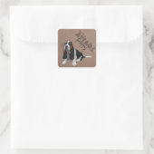 Basset Hound Puppy Sticker (Tas)