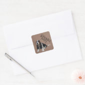 Basset Hound Puppy Sticker (Envelop)