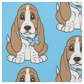 Basset Hound Puppy Stof (Close Up)