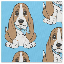 Basset Hound Puppy Stof
