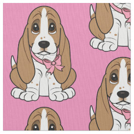 Basset Hound Puppy Stof