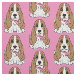 Basset Hound Puppy Stof