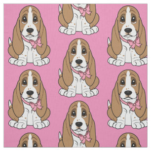 Basset Hound Puppy Stof