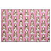 Basset Hound Puppy Stof (Fat Quarter)